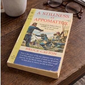 A Stillness at Appomattox Bruce Catton 1959 Cardinal Giant PB